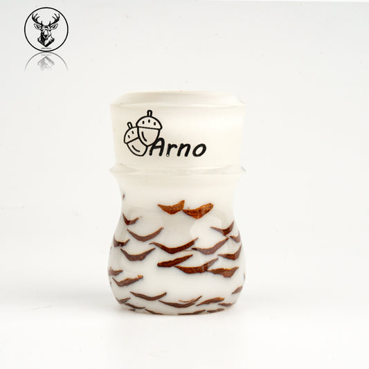 Arno Anton Glaze Pinecone shaving brush #2 Resin