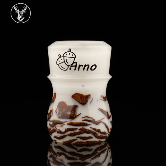 Arno Anton Glaze Pinecone shaving brush #2 Resin