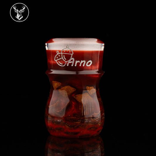 Arno Anton Glaze Pinecone shaving brush #3 Resin