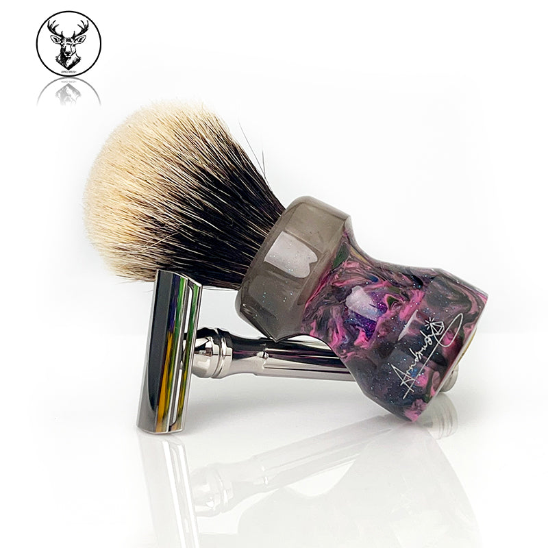 Arno MINGUO shaving brush #2 Resin