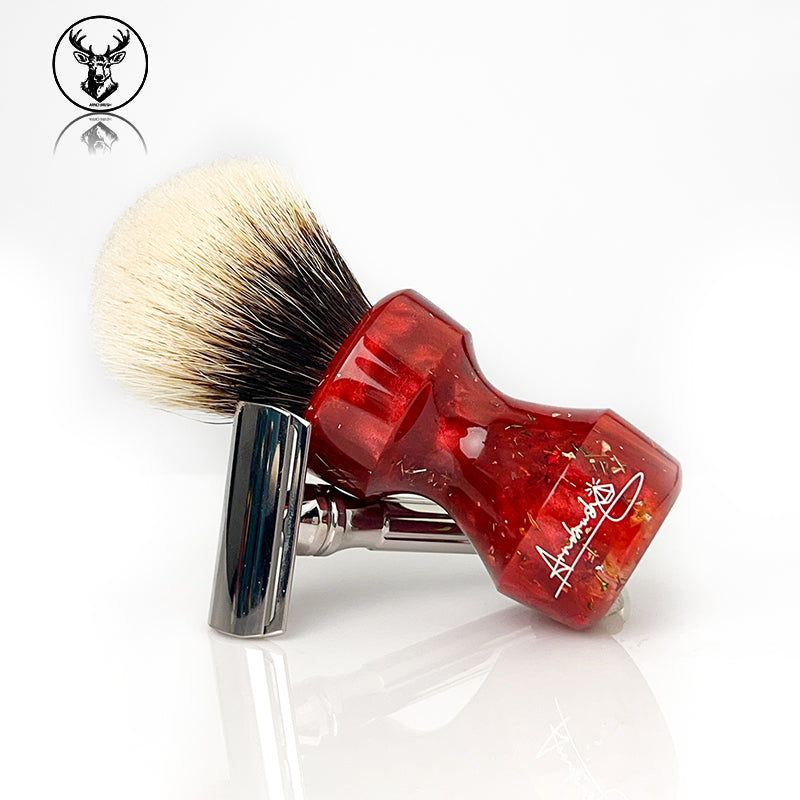 Arno Cheongsam shaving brush #13 Resin