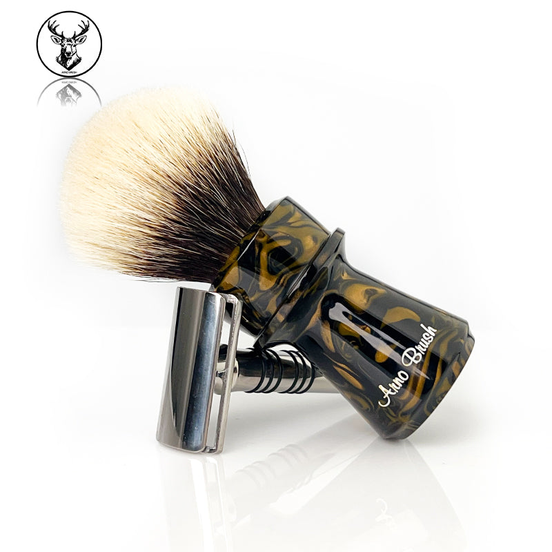 Arno Battle Song shaving brush #4 Resin