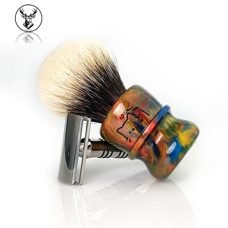 Arno Chubby shaving brush #16 Resin