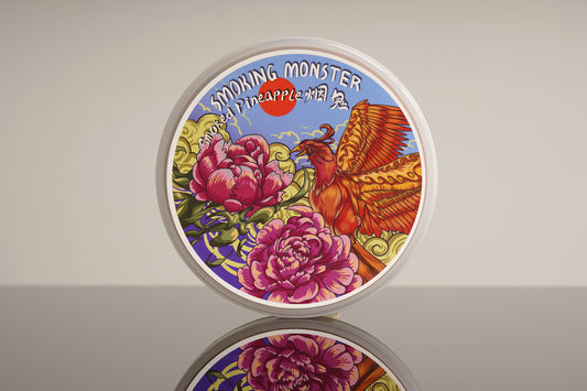 Smoking Monster - Tallow base shaving soap - Smoked Pineapple