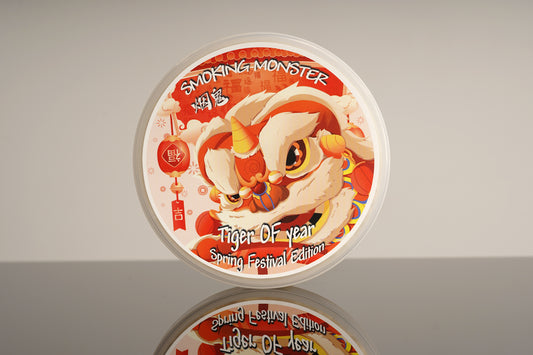 Smoking Monster - Vegetable base shaving soap - Tiger Of Year